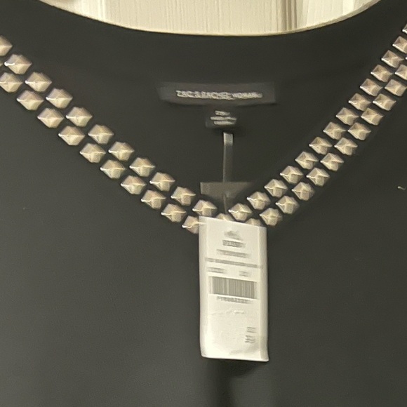 Black silver studded sweater - Picture 5 of 6